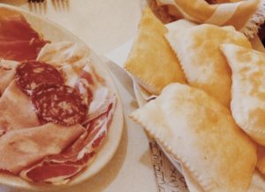 salumi e gnocco fritto